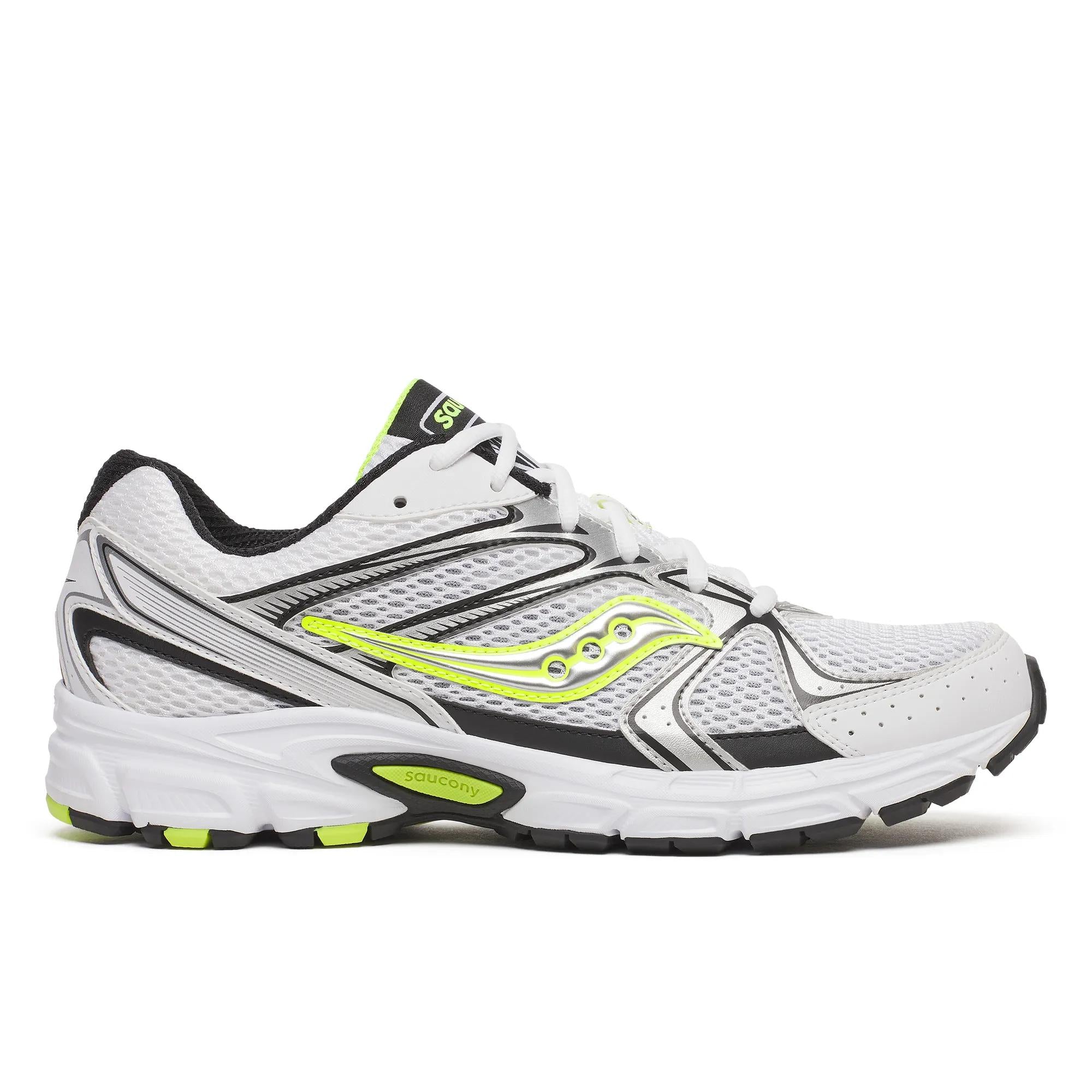 Saucony Ride Millennium White | Silver | Yellow