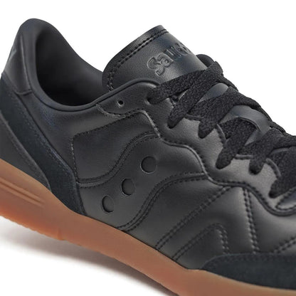 Saucony 586i Leather Black | Gum