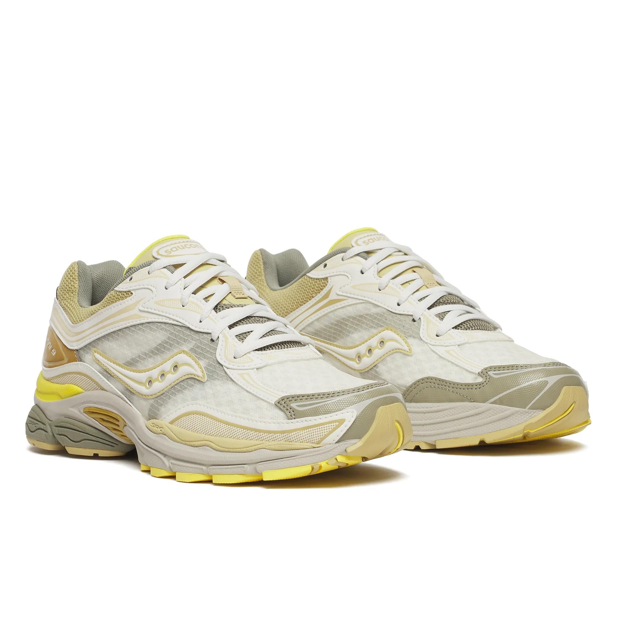 Saucony ProGrid Omni 9 Distract Ivory | Moss