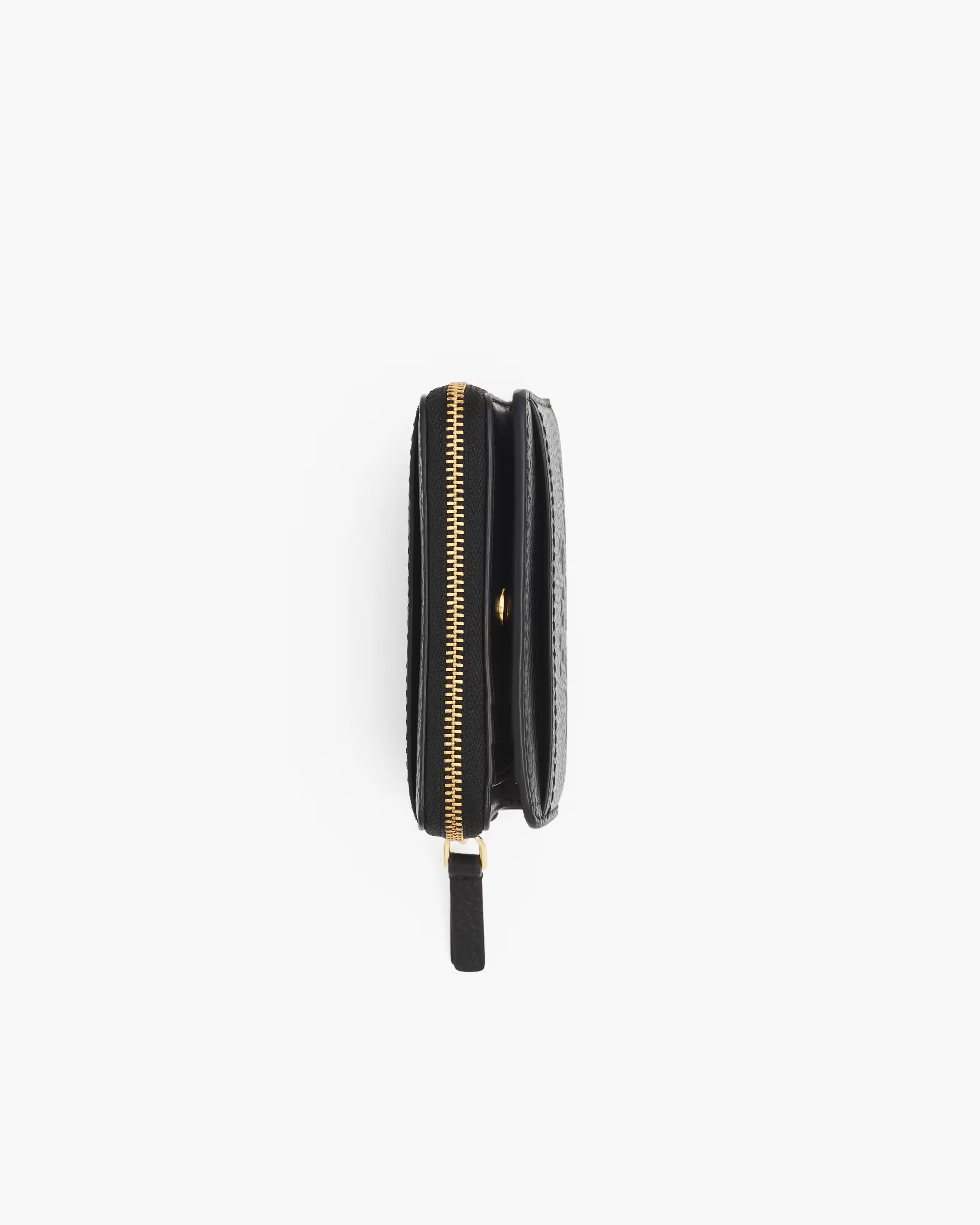 Marc Jacobs The Leather Mini Compact Wallet Black