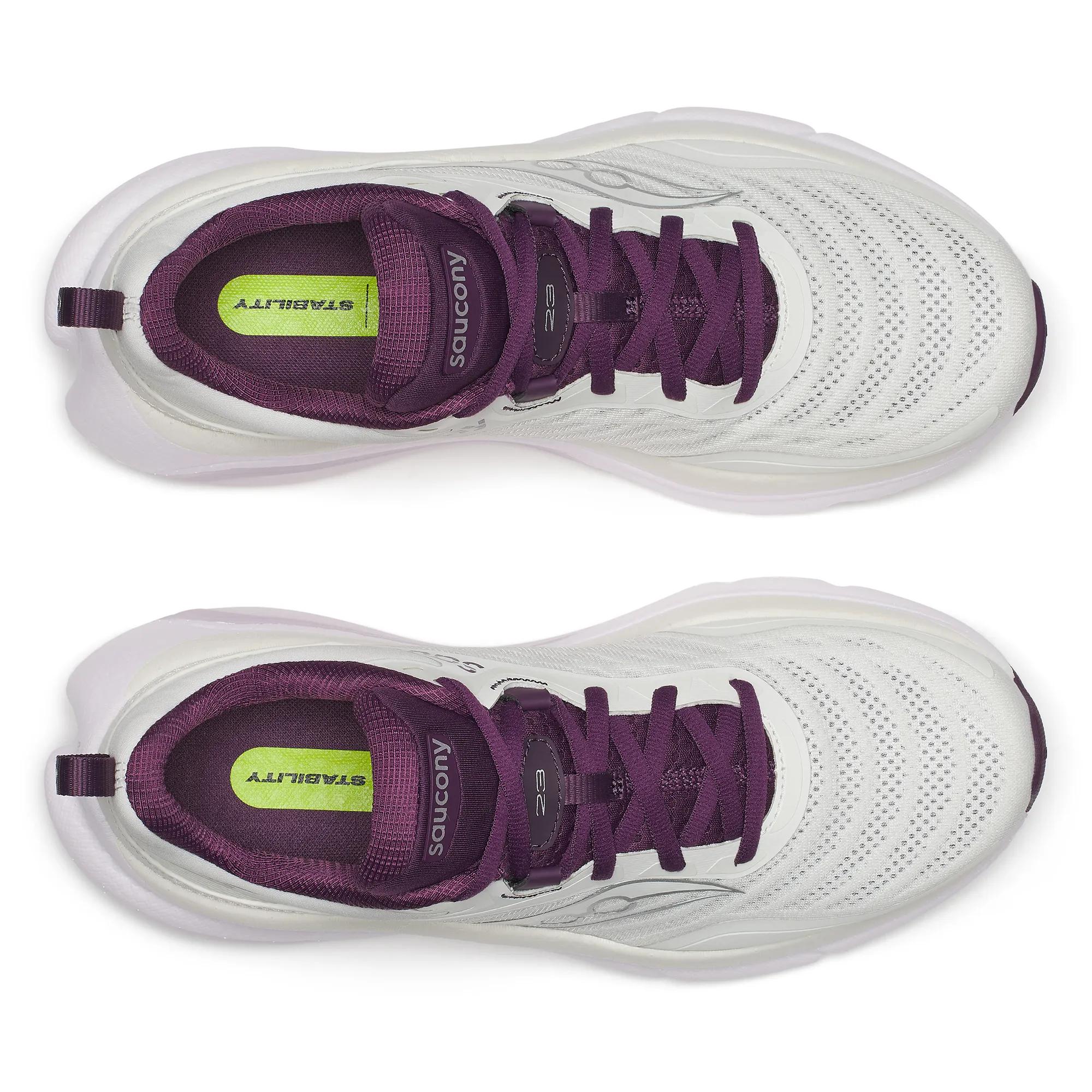Saucony Women's Omni 23 ST Ivory | Eggplant