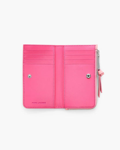 Marc Jacobs The Leather Slim Wallet Ribbon Pink