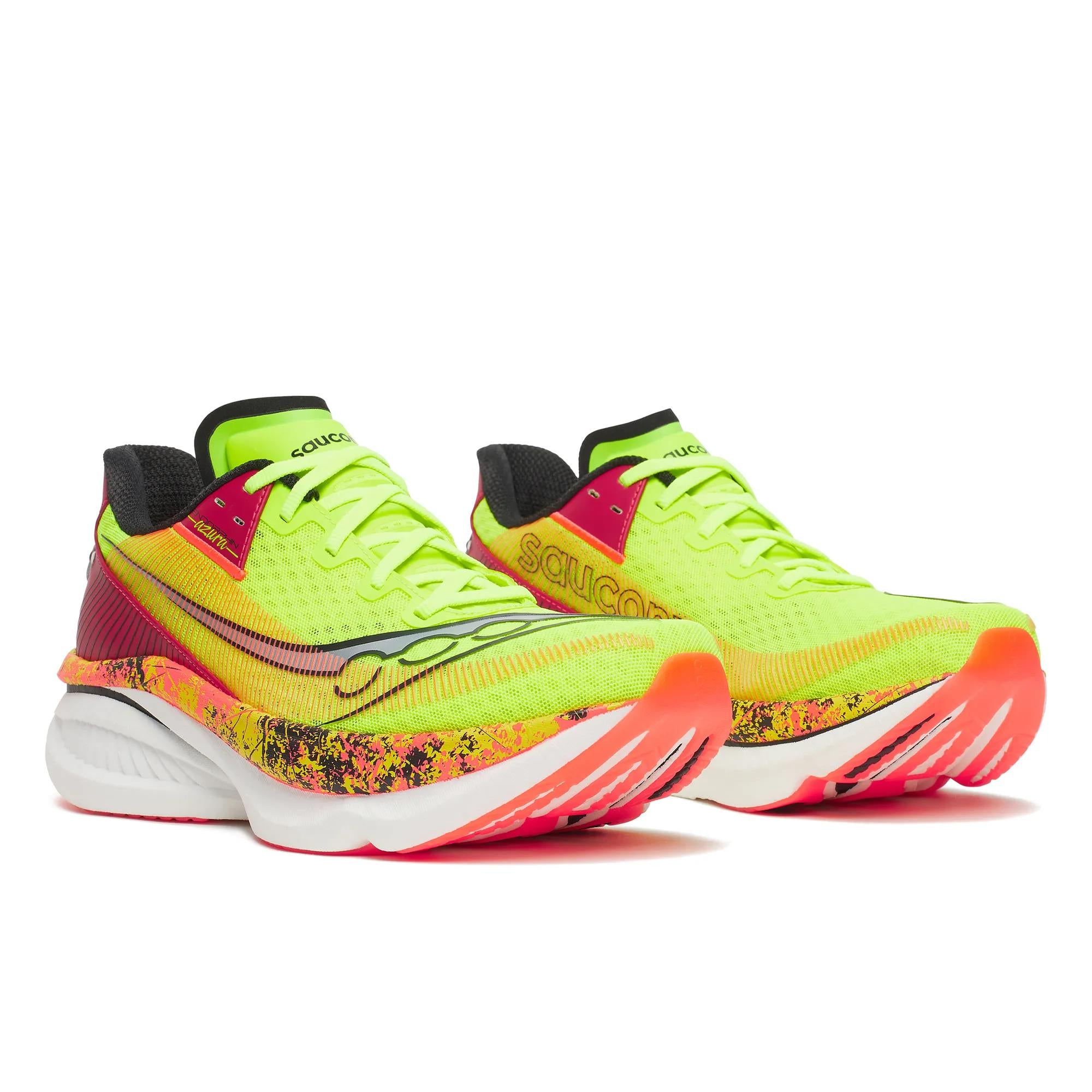 Saucony Women's Endorphin Azura Hi Octane Citron | Black