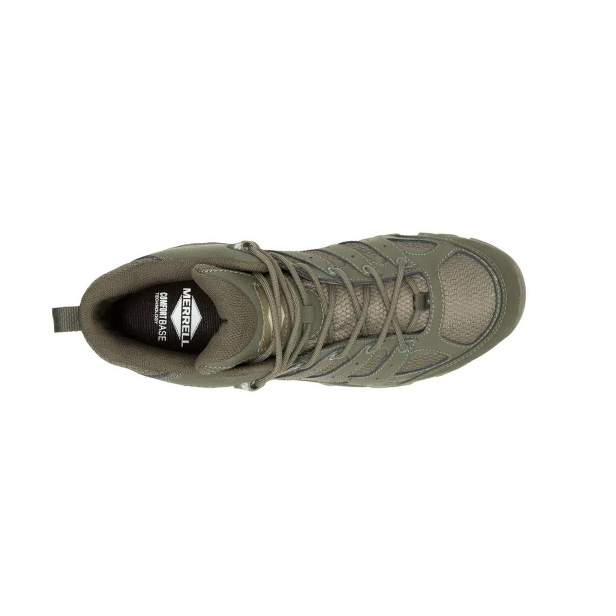 Merrell Men's Moab 3 Mid Tactical Waterproof Dark Olive