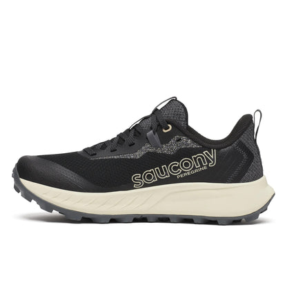 Saucony Women's Peregrine 15 Wide Black | Pearl