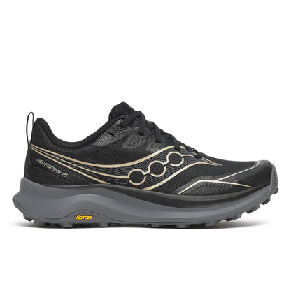Saucony Women's Peregrine 16 Wide Black | Carbon