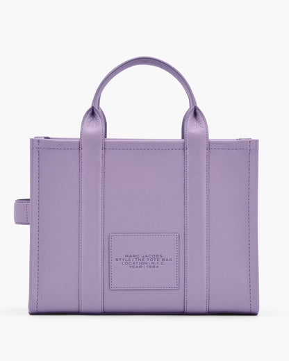 Marc Jacobs The Leather Medium Tote Bag Lilac
