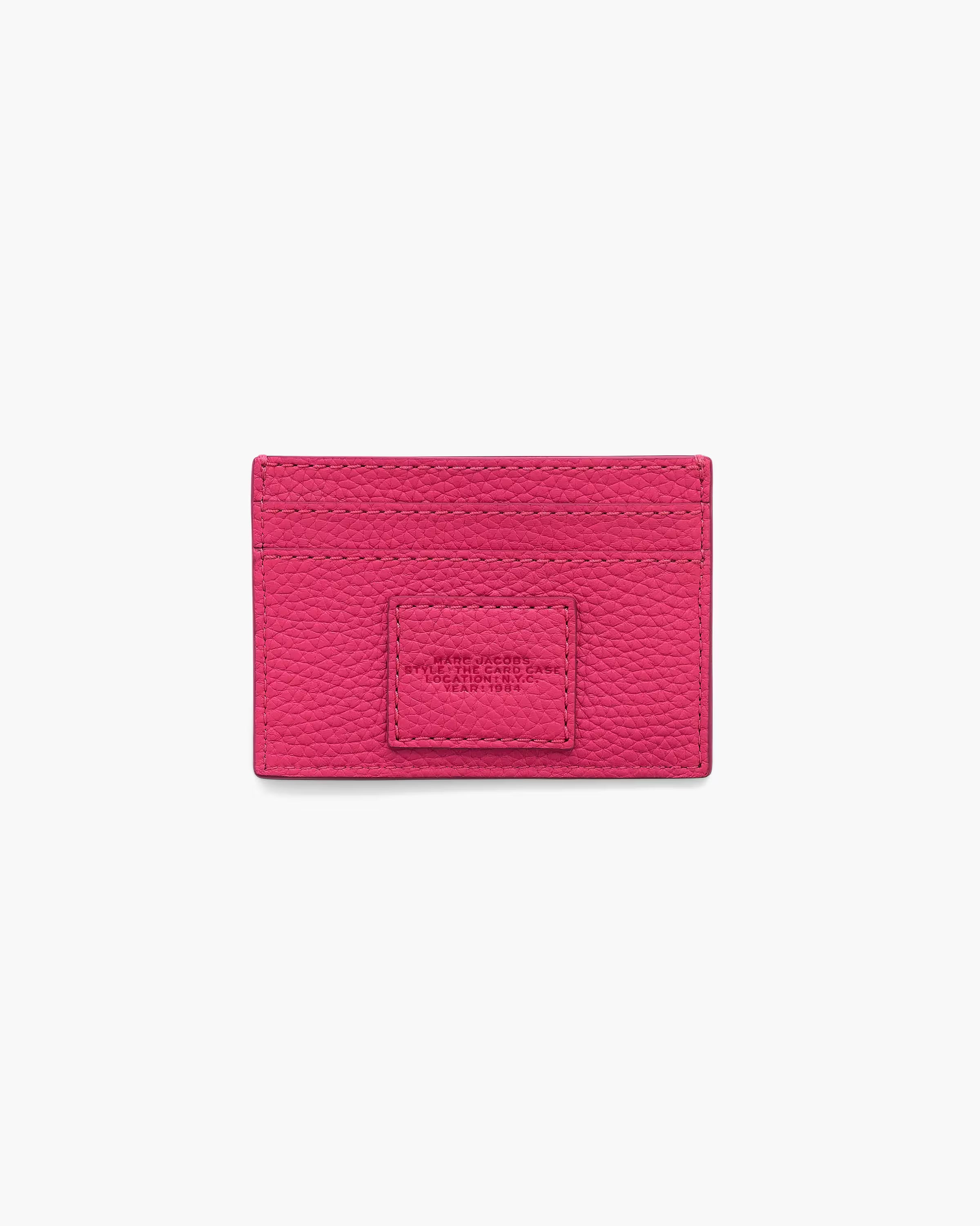 Marc Jacobs The Leather Card Case Raspberry Pink