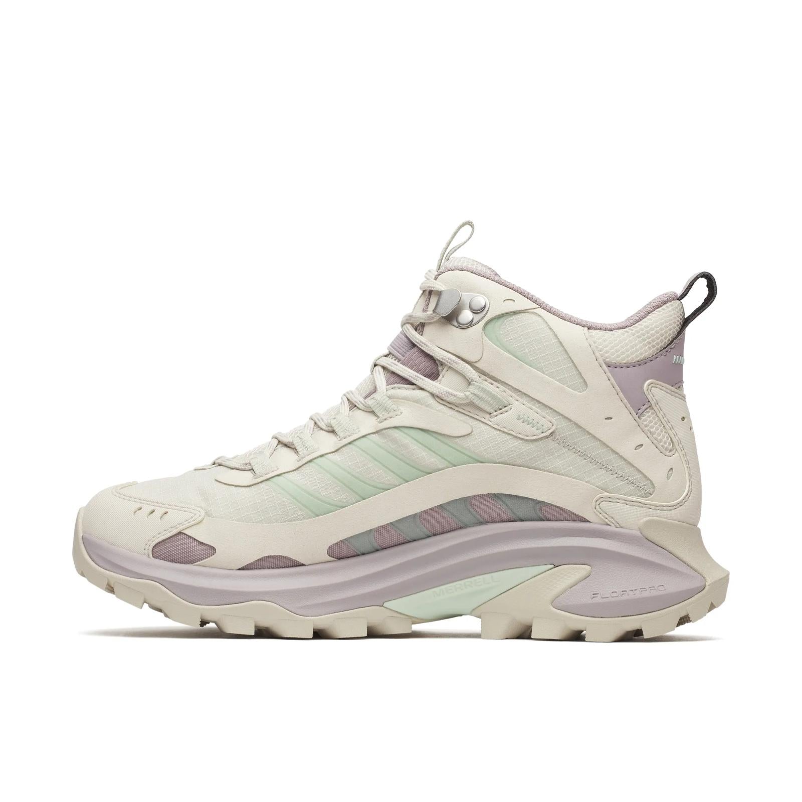 Merrell Women's Moab Speed 2 Mid GORE-TEX Greige