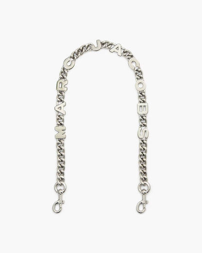 Marc Jacobs The Logo Chain Shoulder Strap Nickel