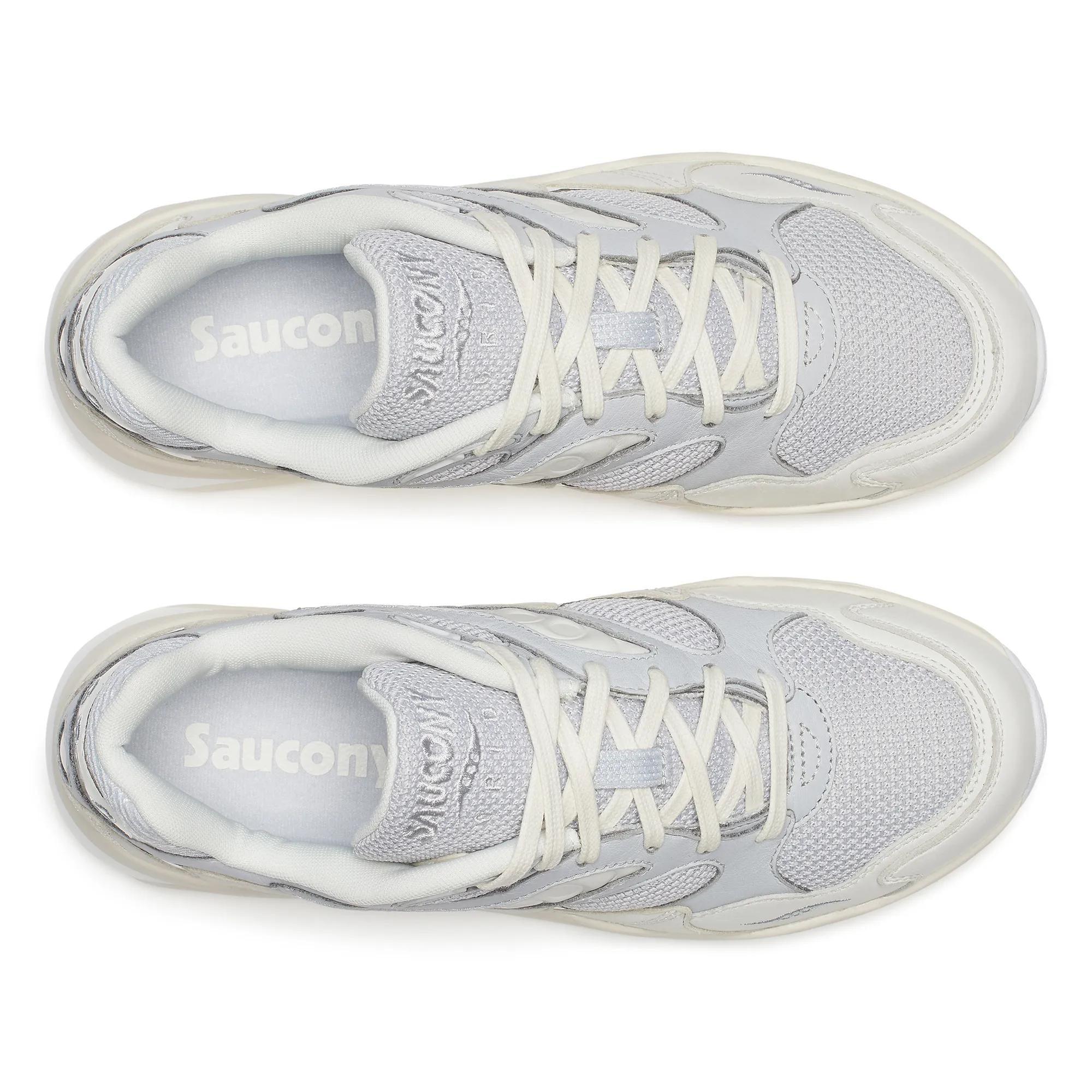 Saucony Grid Shadow 2 Lux Grey | White