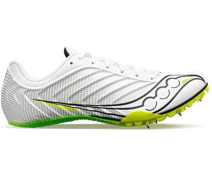 Saucony Men's Spitfire 5 White | Slime