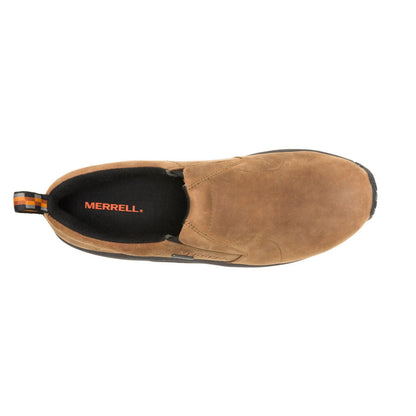 Merrell Men's Jungle Moc Nubuck Waterproof Wide Width Brown