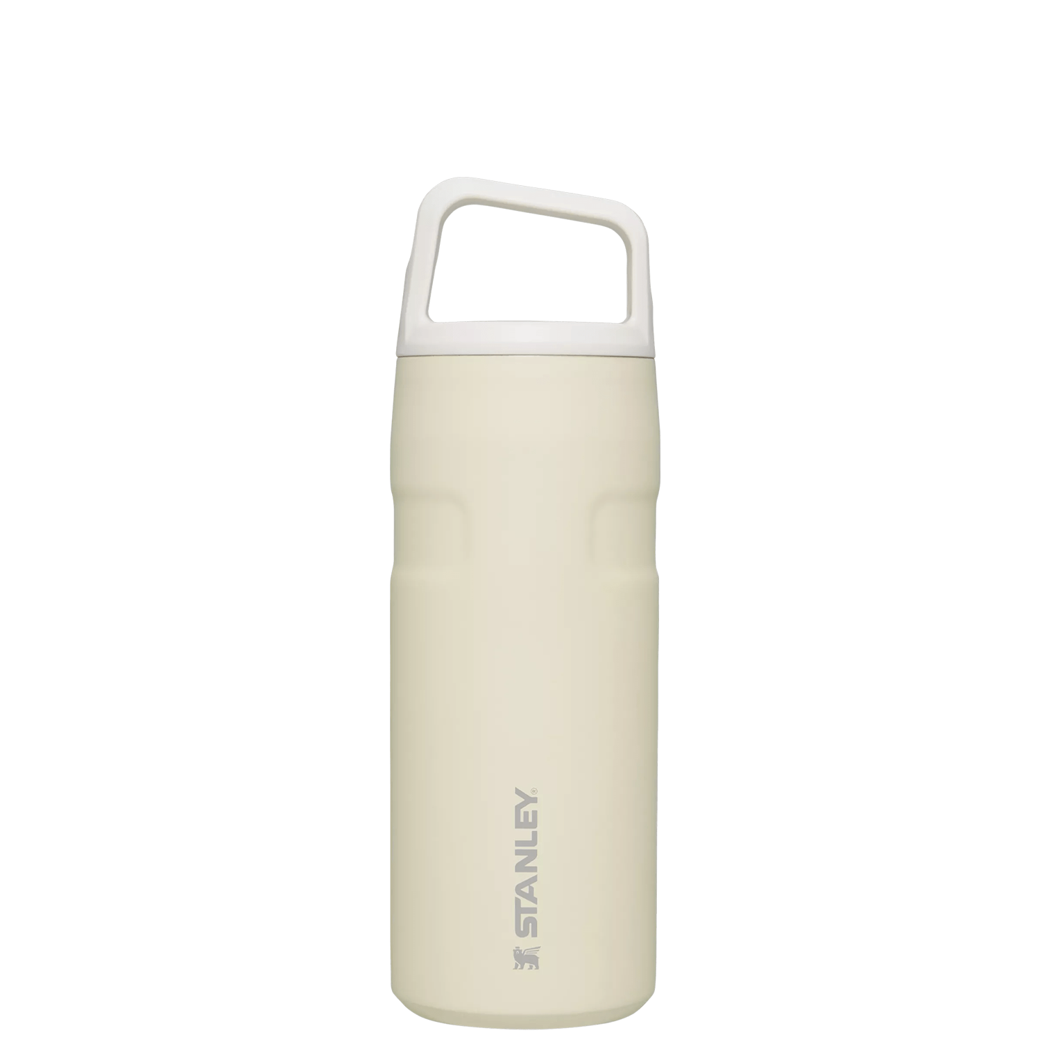 IceFlow Bottle with Cap and Carry+ Lid | 16 OZ Cream Glimmer Cream Glimmer
