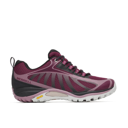 Merrell Women's Siren Edge 3 Waterproof Wide Width Black/Crimson