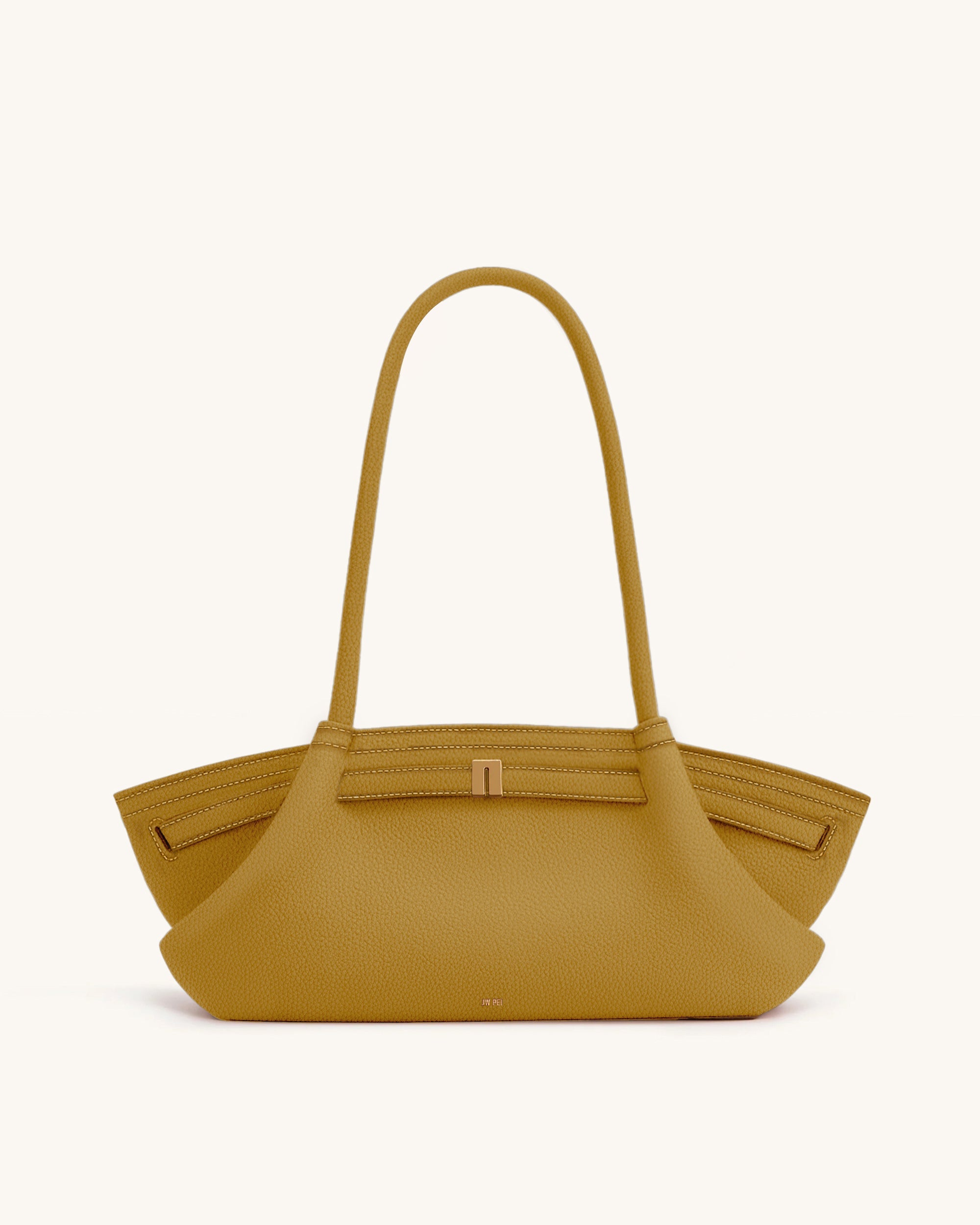 Jw Pei Hana Wide Tote Bag Ginger Yellow