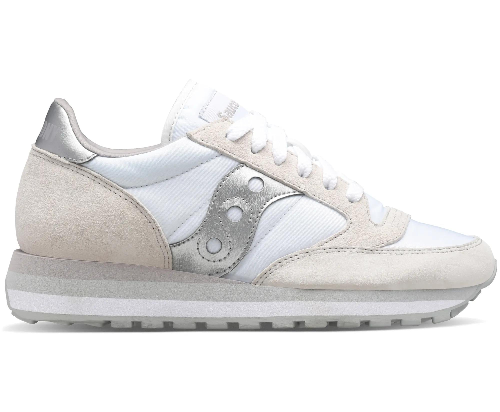 Saucony Women's Jazz Triple White | Silver