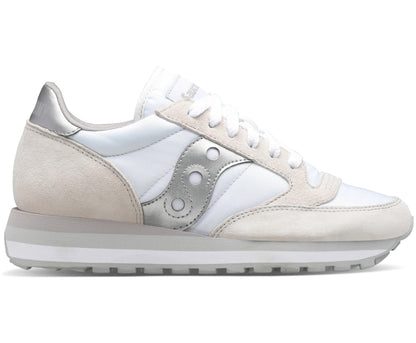 Saucony Women's Jazz Triple White | Silver