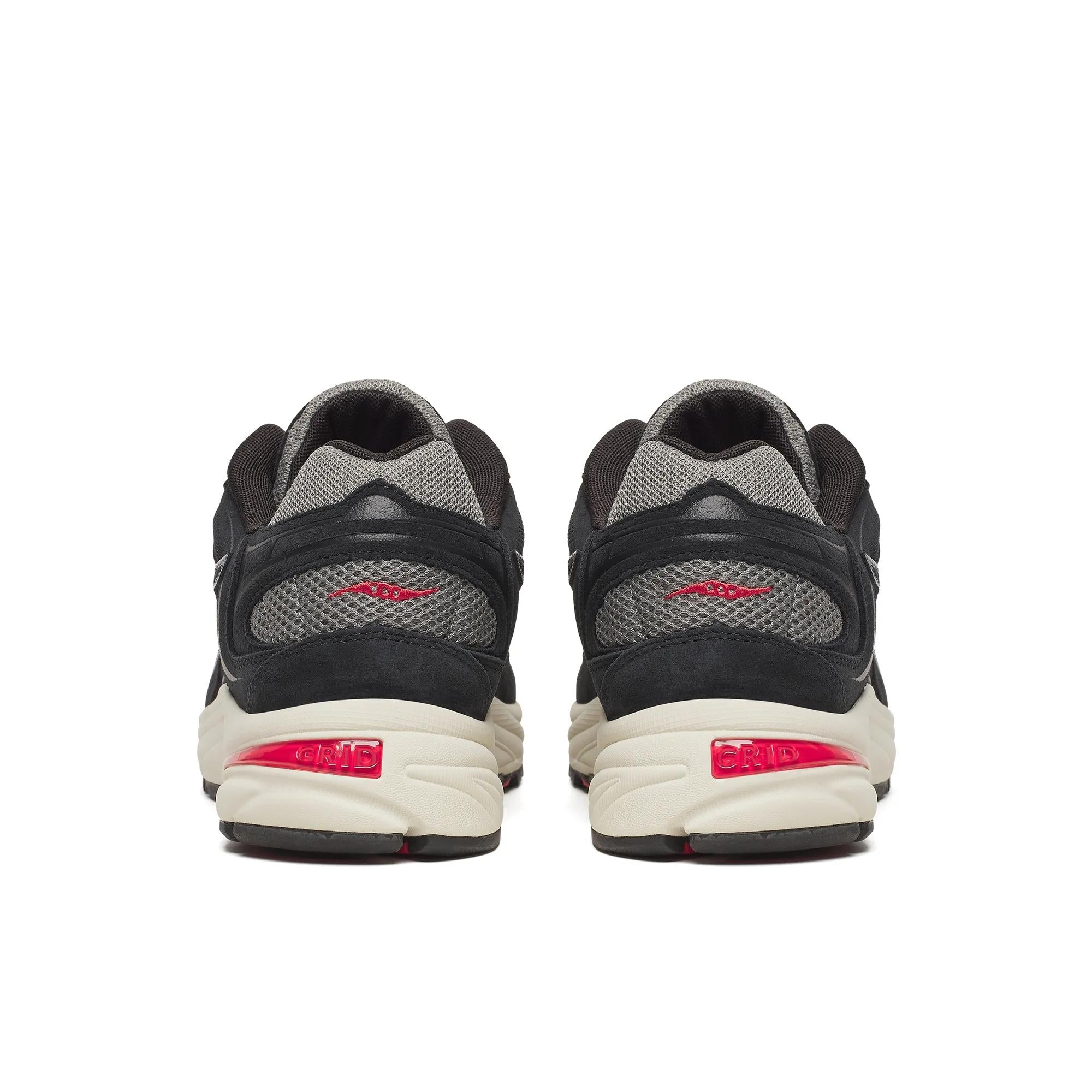 Saucony Grid Jazz 9 Suede Black | Fire Red