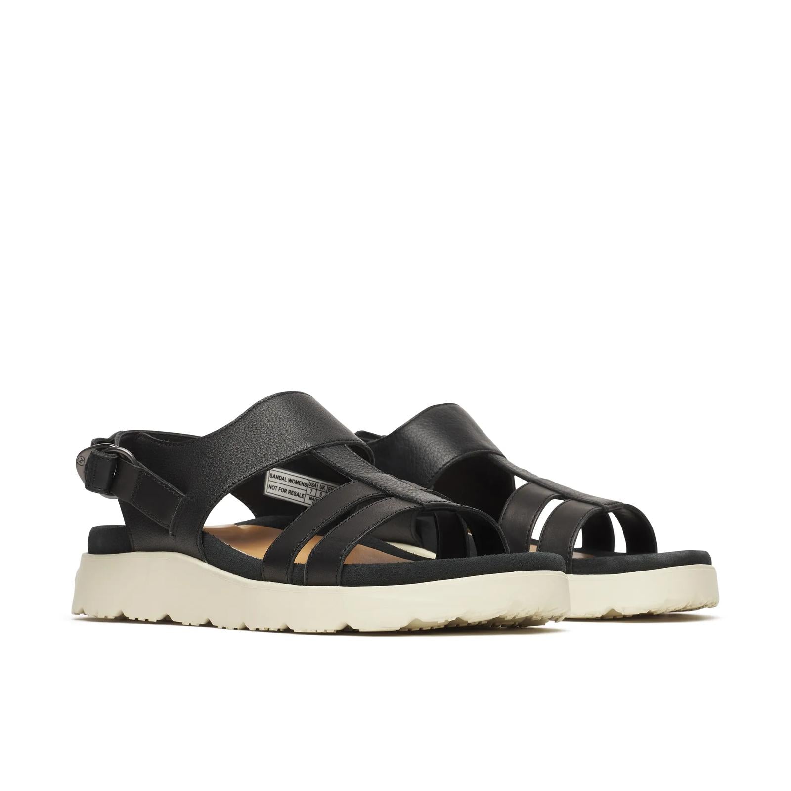 Merrell Women's Fleur Leather Backstrap Black