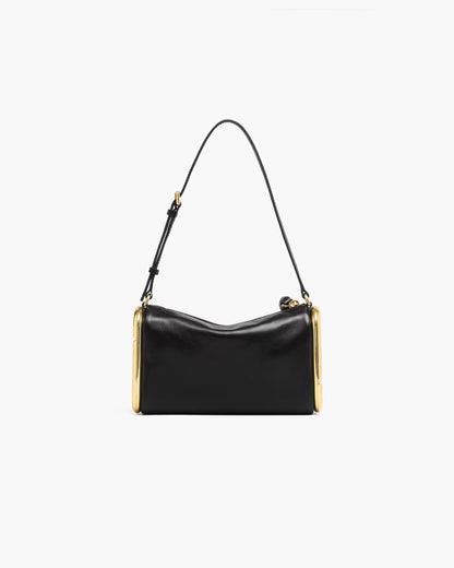 Marc Jacobs The Thin Outline Logo Webbing Strap Wolf Grey Multi