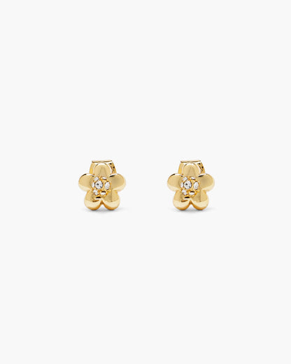 Marc Jacobs The Daisy Earrings Gold/Crystal