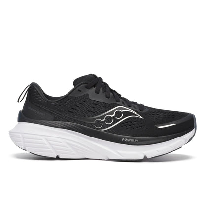 Saucony Women's Guide 18 Extra Wide Black | White
