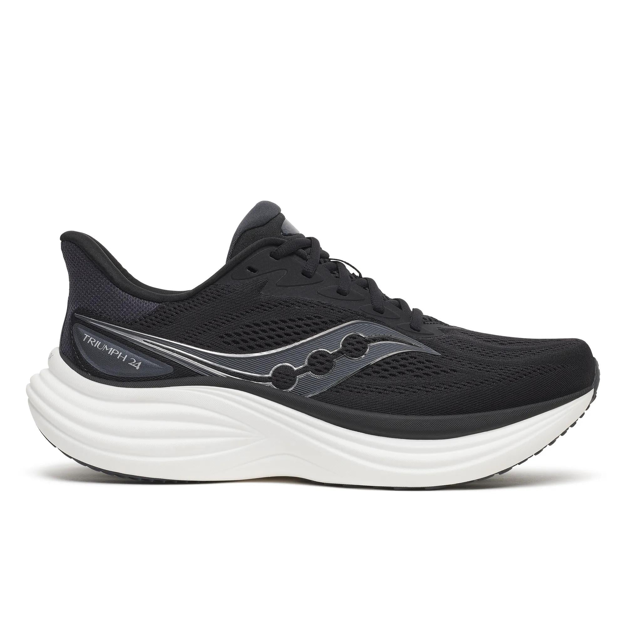 Saucony Women's Triumph 24 Wide Black | Silver