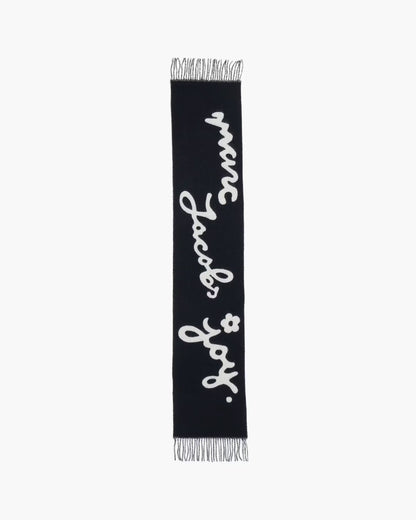 Marc Jacobs Marc Is Joy Scarf Black