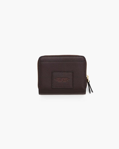 Marc Jacobs The Leather Mini Compact Wallet Ganache