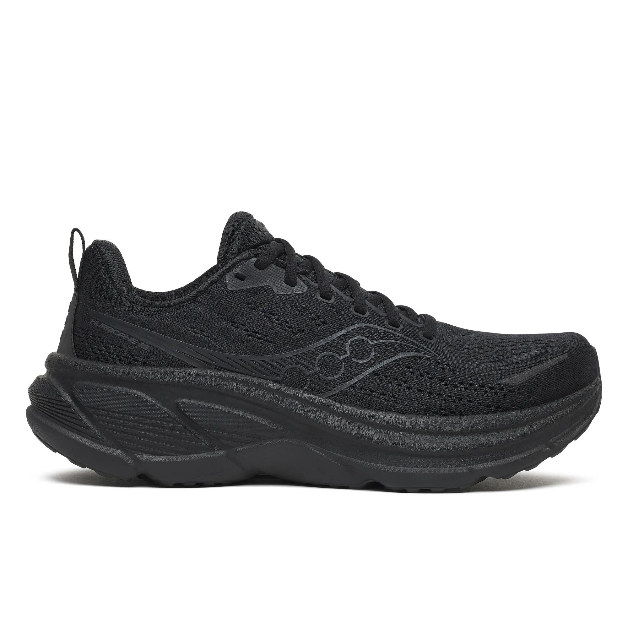Saucony Men's Hurricane 25 Triple Black