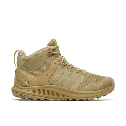 Merrell Men's Nova 3 Mid Tactical Waterproof Boot Wide Width Dark Coyote