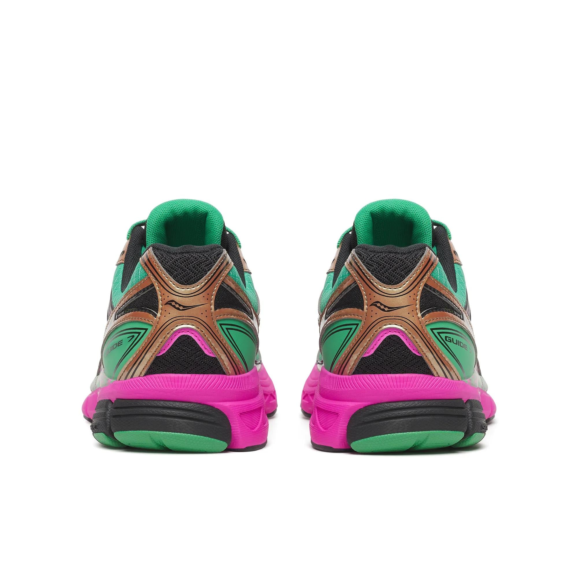 Saucony ProGrid Guide 7 Hi Octane Green | Bronze