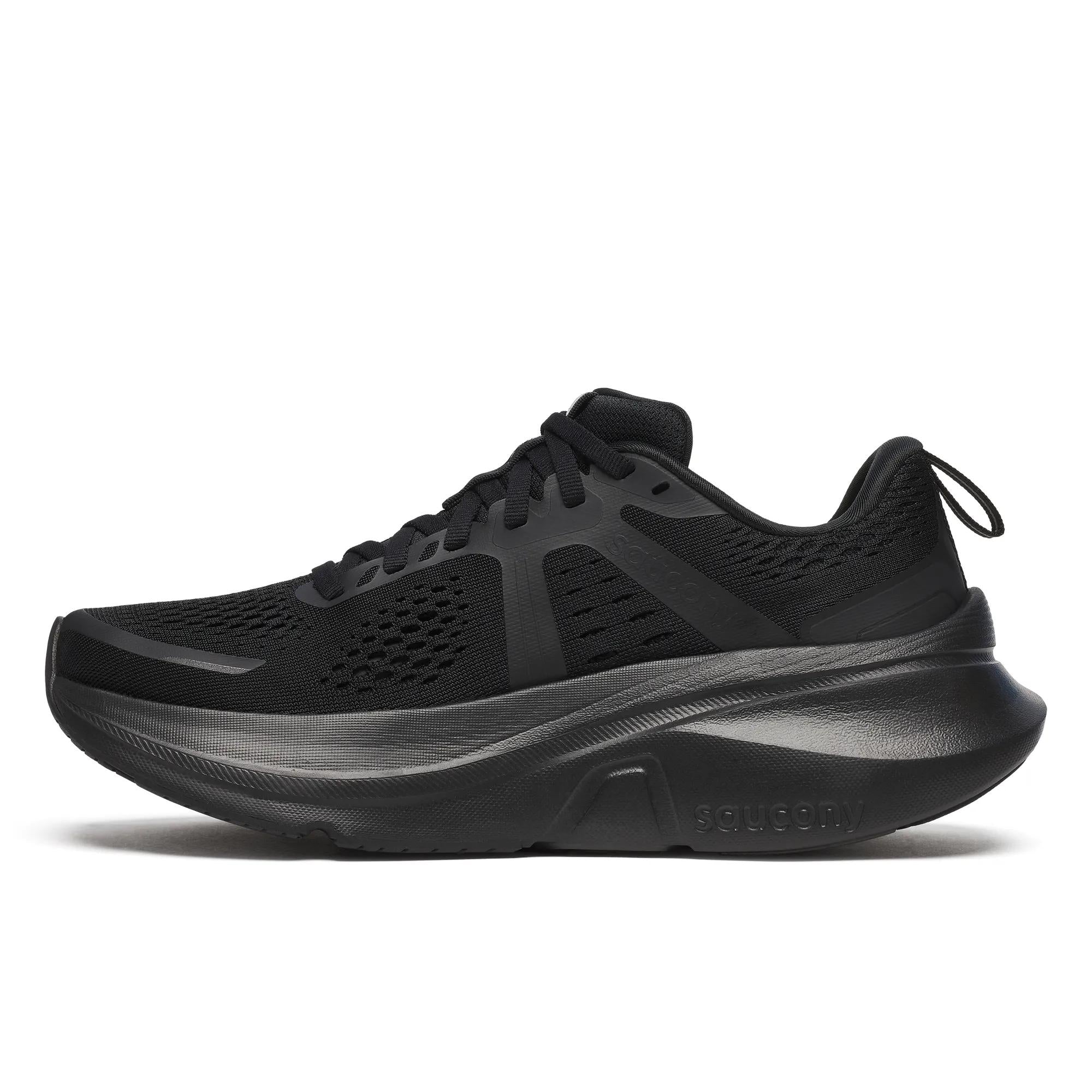 Saucony Women's Guide 18 Extra Wide Triple Black