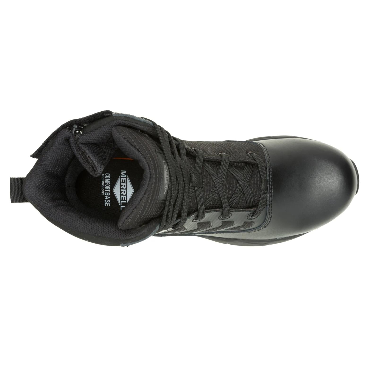 Merrell Men's Fullbench Tactical 8'' Zip Waterproof Black