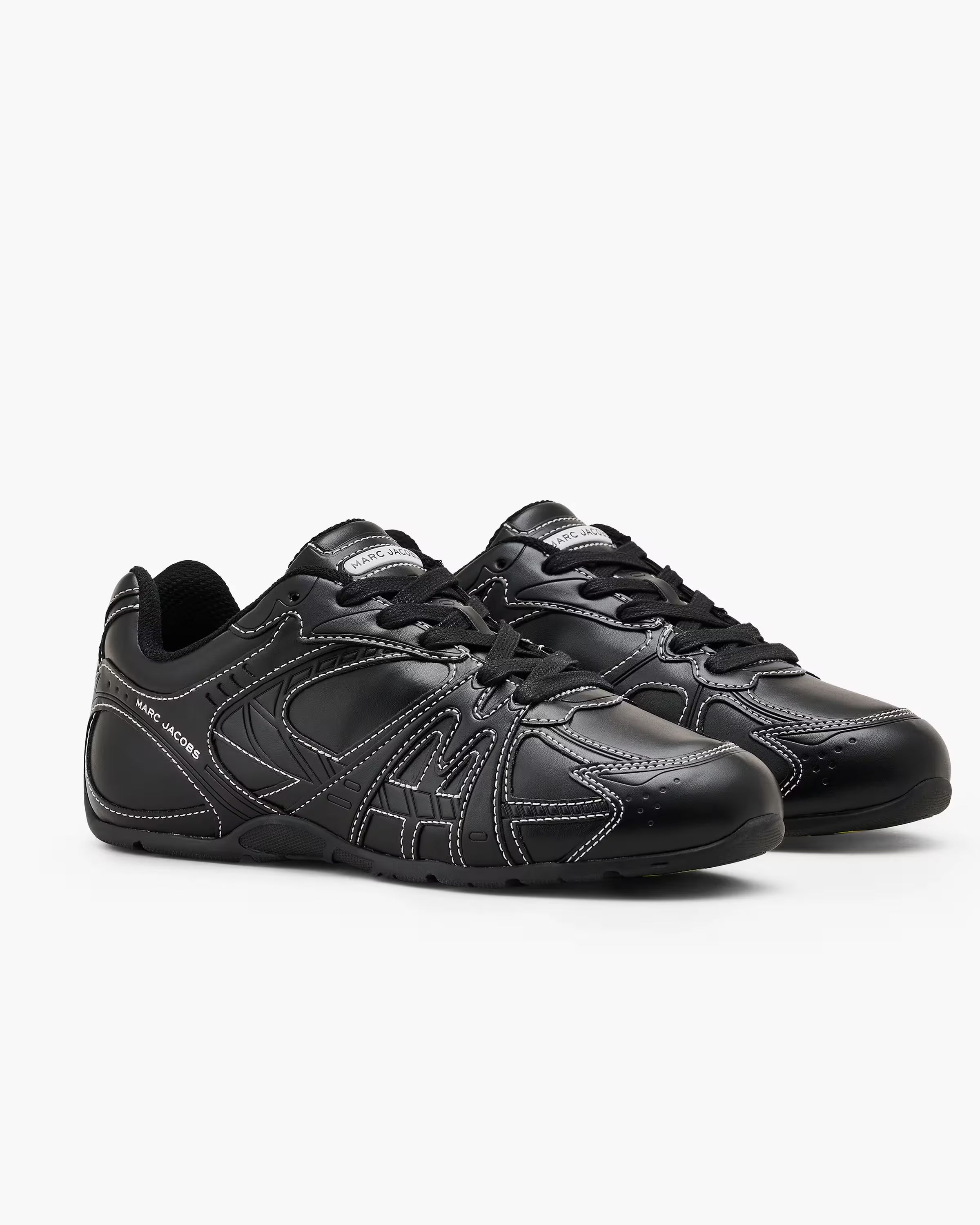 Marc Jacobs The Stitched 72 Spring Sneaker Black