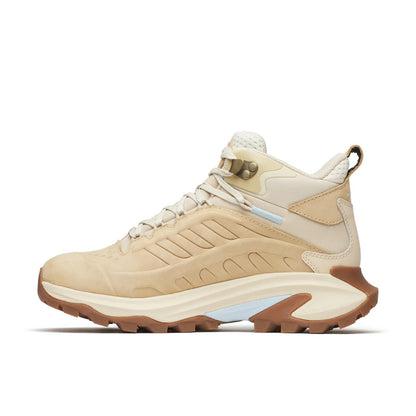 Merrell Women's Moab Speed 2 Leather Mid Waterproof Latte