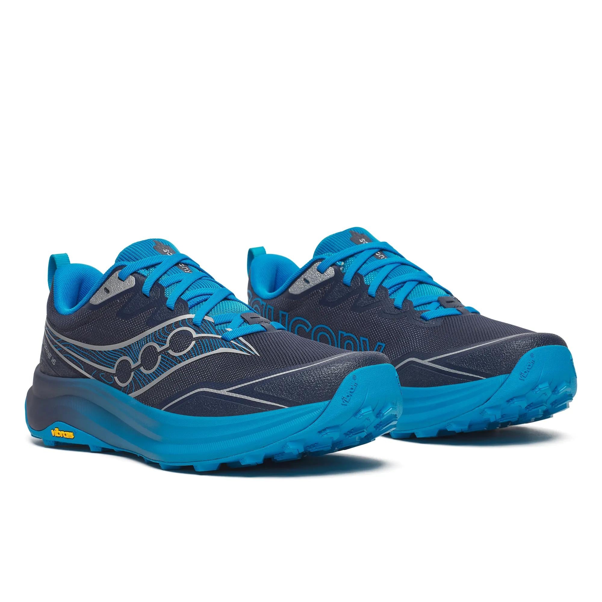 Saucony Men's Peregrine 16 Navy | Cobalt