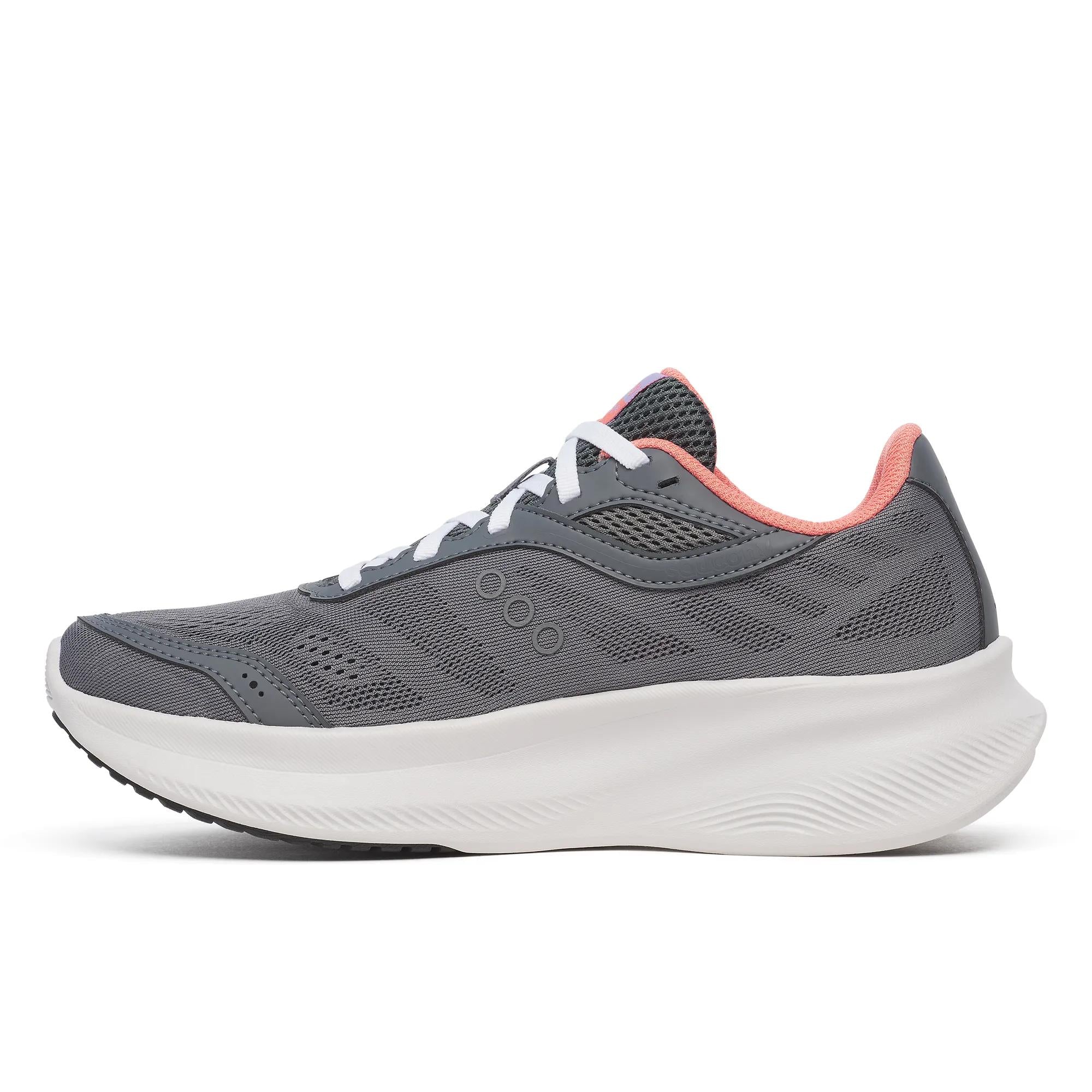 Saucony Women's Cohesion 18 Wide Carbon | Salmon