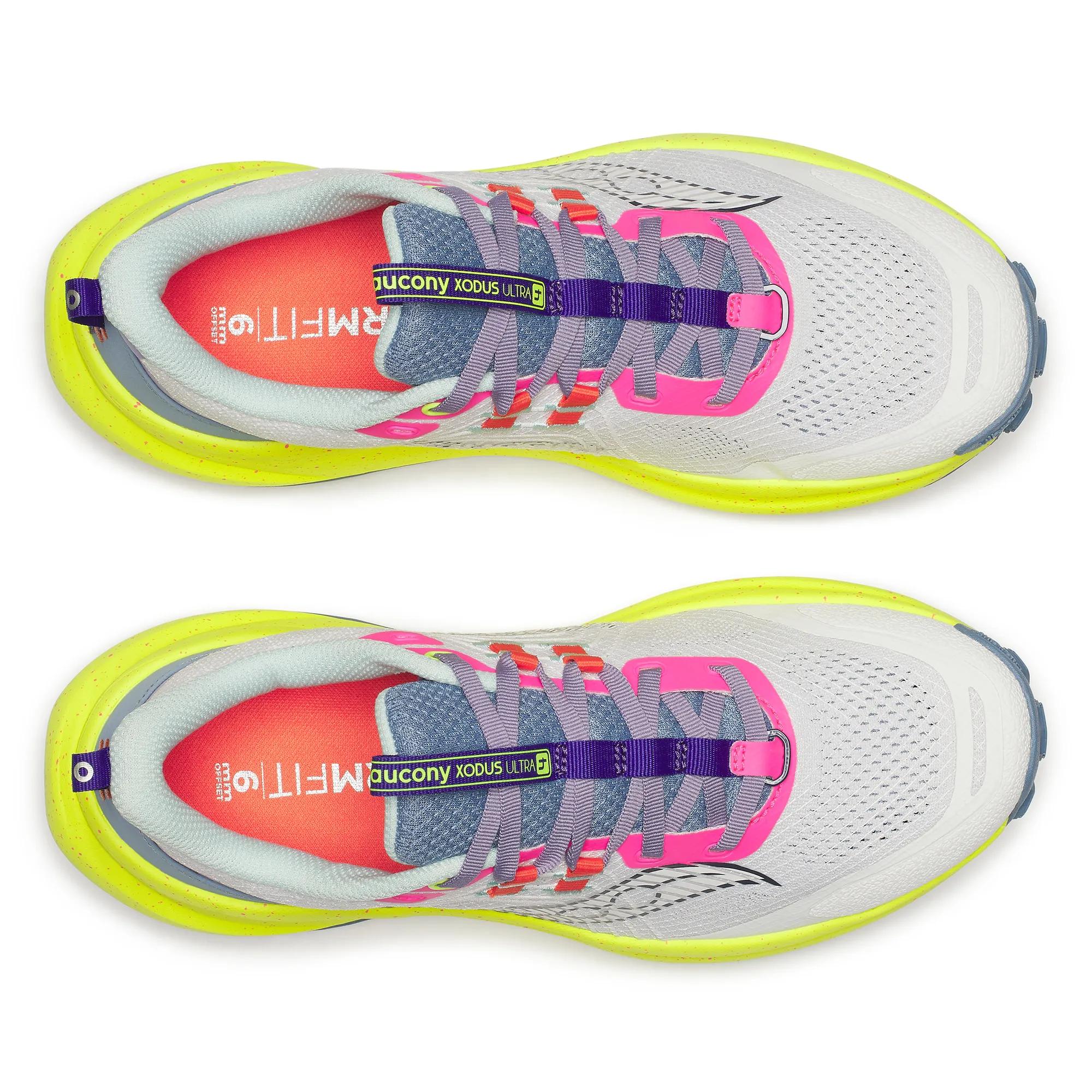 Saucony Women's Xodus Ultra 4 White | Citron