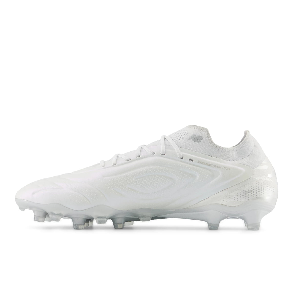 New Balance Tekela Elite Low FG V5 White with Libra and Grey Matter