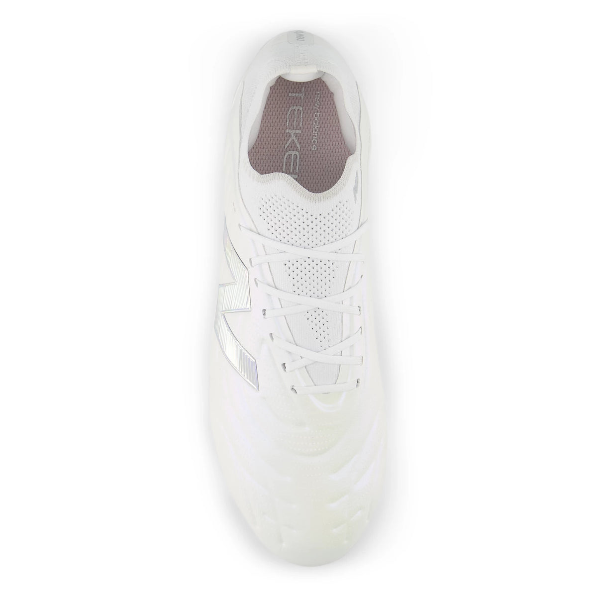 New Balance Tekela Elite Low FG V5 White with Libra and Grey Matter