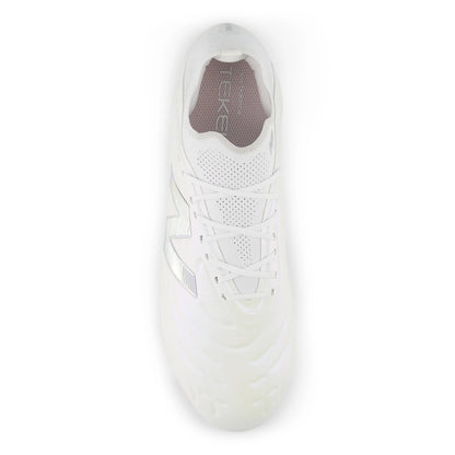 New Balance Tekela Elite Low FG V5 White with Libra and Grey Matter