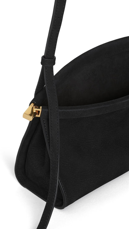 Alaïa Le Click East West Small Bag In Nubuck