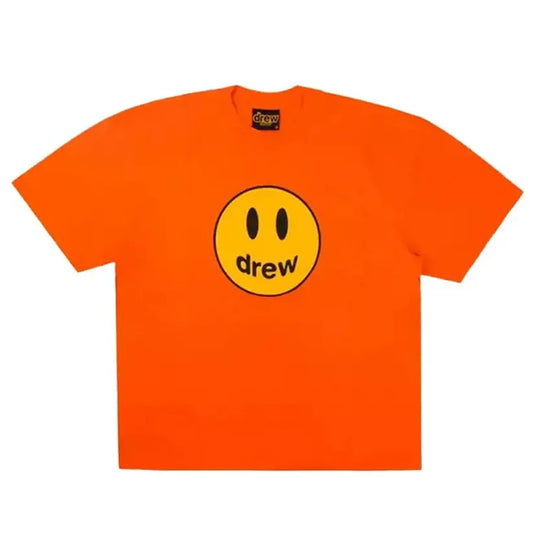 Drew Mascot Short Sleeve Tee Orange Large Black Friday