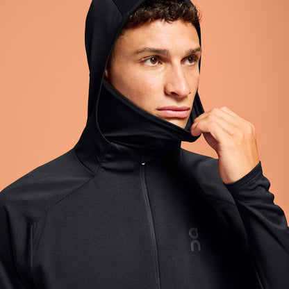 On Climate Zip Hoodie Black