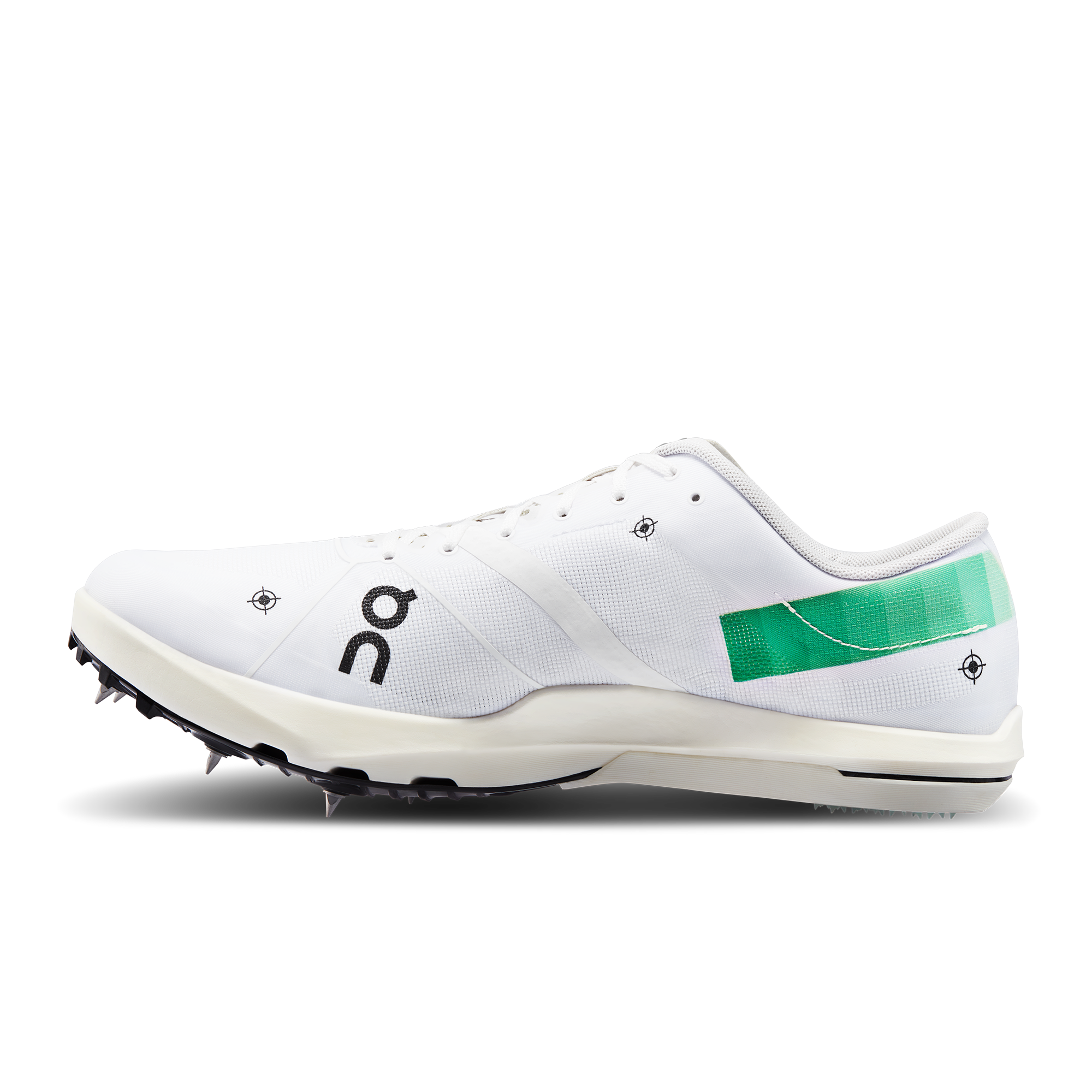 On Cloudspike 10000M Undyed White Mint