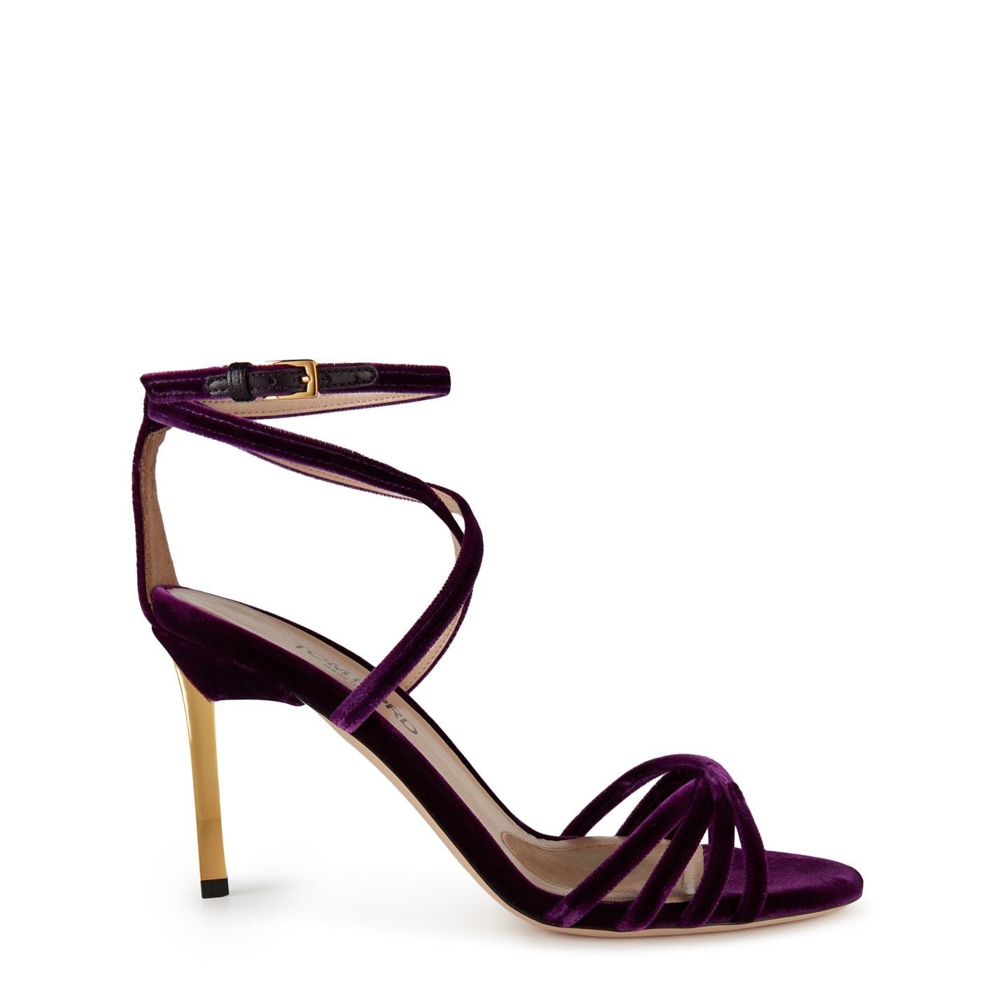  Velvet Sandal Purple
