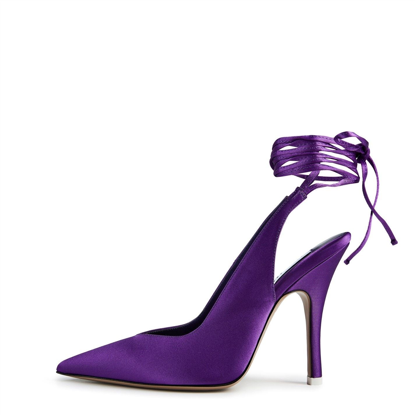  Venus Slingback Heel Violet