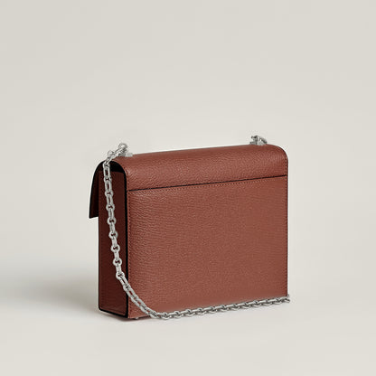  Hermes Verrou Chaine Mini Laque Bag Cuivre